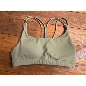 1st Phorm XS sports bra green active wear athletic padded